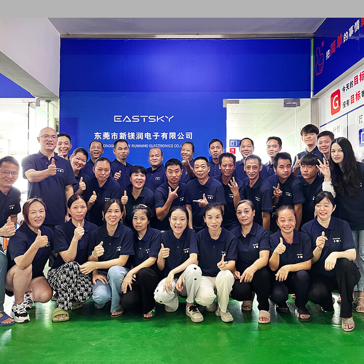 EastSky Team and Production Line​